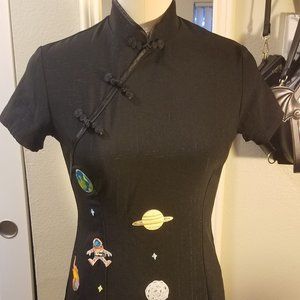 Space cheongsam